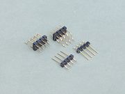 152-2 series Pin -Header- Strips with round contact 2.54mm pitch Horizontal SMT Type